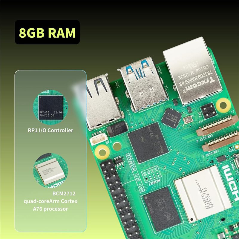 T23C For Irasptek Starter Kit  - огляд і ціна Raspberry Pi 5 8Gb Kit